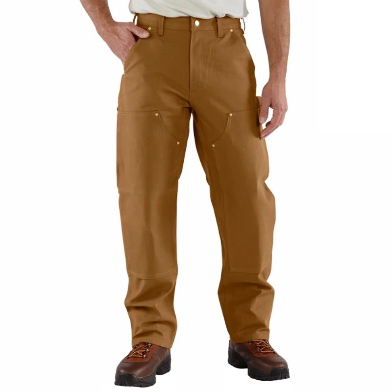 Carhartt Pants Men's Firm Duck Double Front Work Dungaree - Image 2