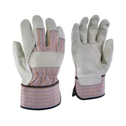 10/4 Job Gloves and mittens Men's 24-61-D Lined Leather Gloves