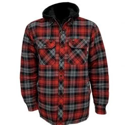 Gatts Shirts Men's Hooded Lined Shirt